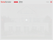 Tablet Screenshot of femafenster.ch